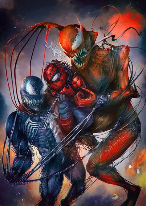 Artstation Venom Spider Man Carnage Eugene Gore Junkome