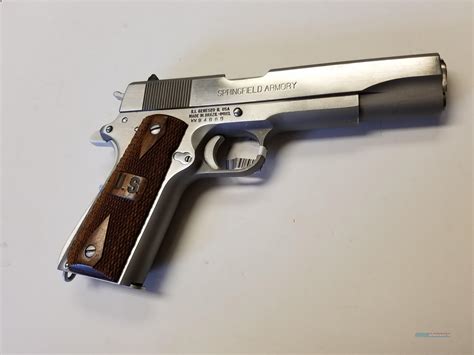 Springfield 1911 A1 Stainless Steel 5 With 1 For Sale