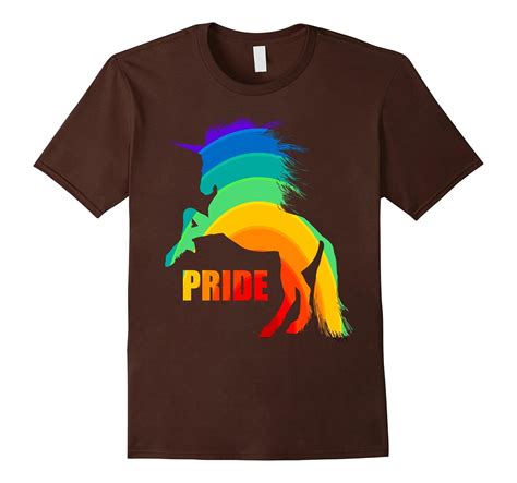 Lgbt Gay Pride Rainbow Unicorn T Shirt 4lvs