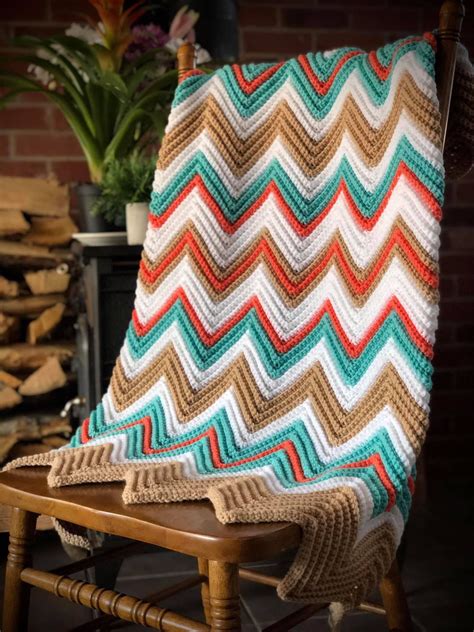 Chevron Blankets By Laurie Richardson Daisy Farm Crafts