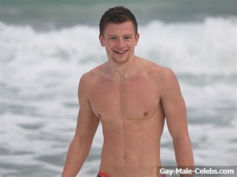 Adam Peaty Shirtless Beach Photos Gay Male Celebs
