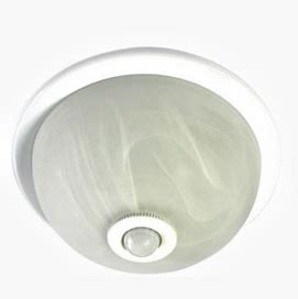 Mounting a repaired or new motion sensor light involves these steps. Ceiling Mount PIR Motion Sensor With Light | HC-25A