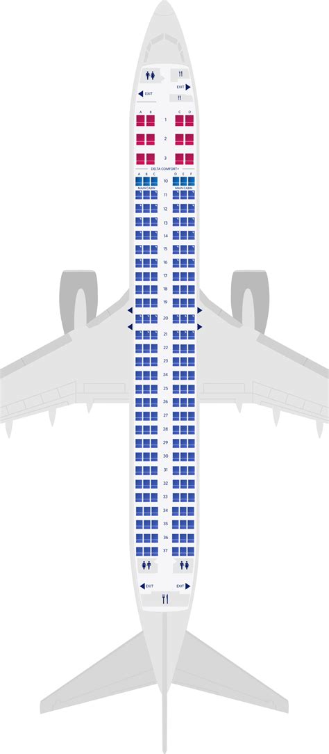 Boeing 737 900 Seat Map United Airlines Two Birds Home
