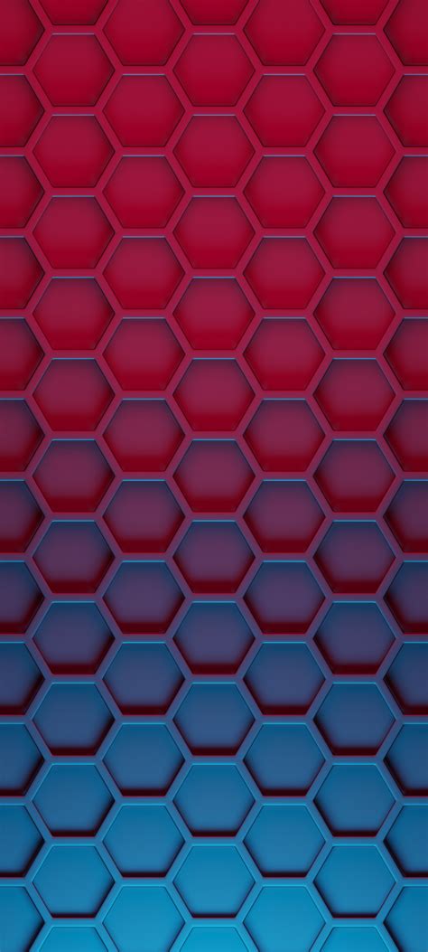 1080x2400 Resolution Hexagon 3d Pattern 1080x2400 Resolution Wallpaper