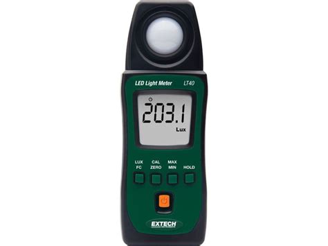 Extech LT40-NIST Light Meters / Illuminance Meters - Minimum ...