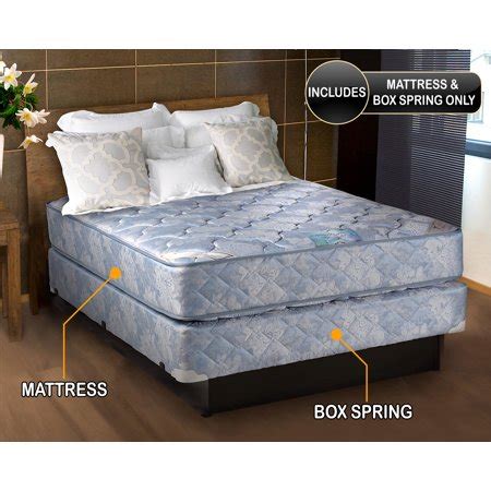 A king size box spring is a nest of springs surrounded by wood and covered in fabric. Chiro Premier Medium Firm Orthopedic (Blue) California ...