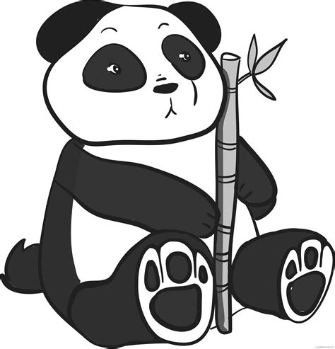Download Giant Panda Clipart Clipart Panda And Bamboo Png Download
