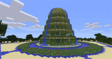 Some serious minecraft blueprints around here! Waterfall Garden - Minecraft Building Inc