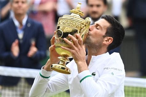 Novak Djokovic Wins Wimbledon Final For Th Grand Slam Victory Ties Nadal And Federer