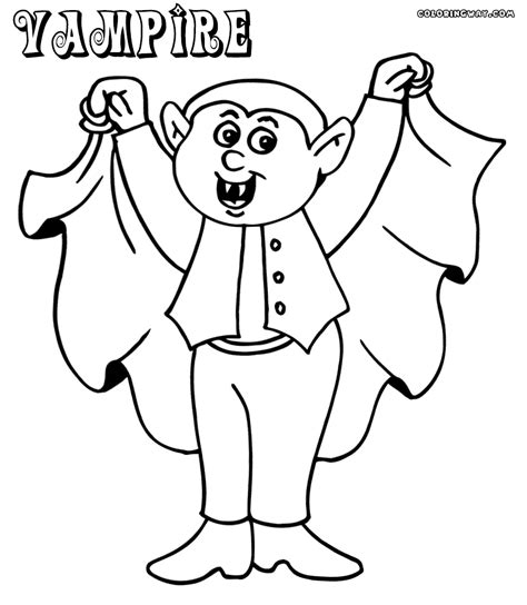 vampire coloring pages coloring pages    print