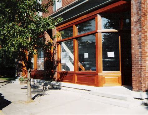 Historic Storefronts Custom Built Wood Windows Wood Windows Wood