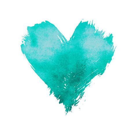 Teal Hearts Stock Photos Pictures And Royalty Free Images Istock