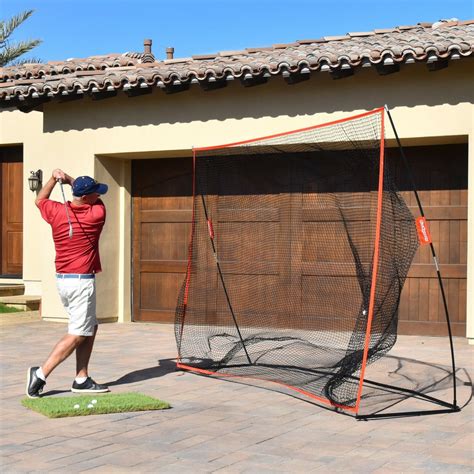 Large Heavy Duty Backyard Golf Hitting Practice Net 10 X 7 Zincera