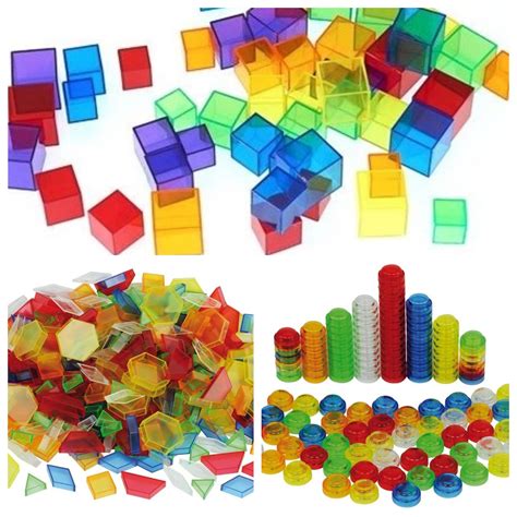 Stacking Sorting Counters Translucent Numeracy Maths Counting Activity Toy Sen Toys And Games