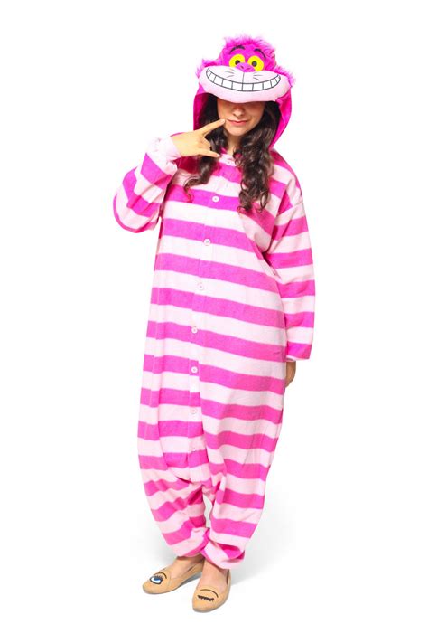 Cheshire Cat Kigurumi Adult Character Onesie Costume Pajama By Sazac