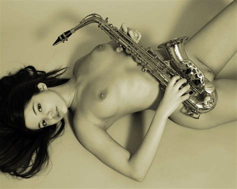Naked Girls With Musical Instruments Porn Photos
