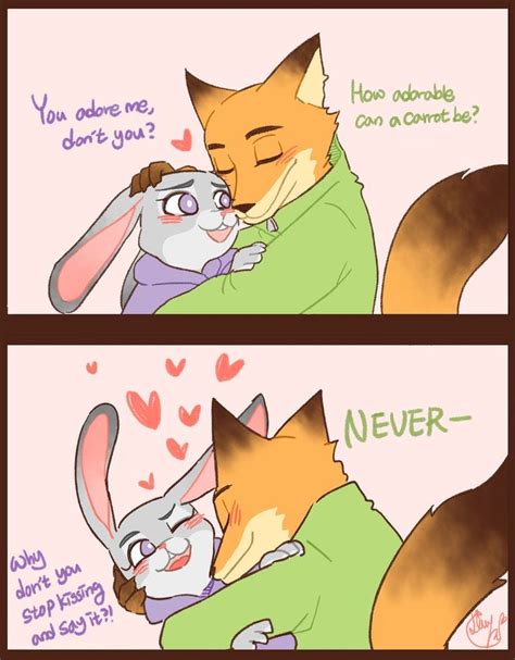 Nick X Judy Adorable Carrot By Lime Hael On Deviantart Zootopia