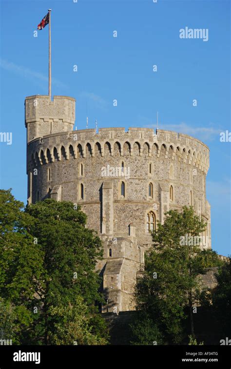 The Round Tower Windsor Castle Windsor Berkshire England United