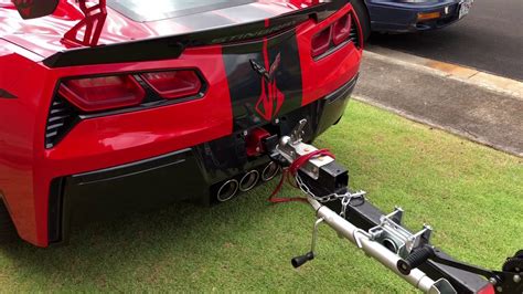 2014 Z51 Corvette With Trailer Hitch Youtube