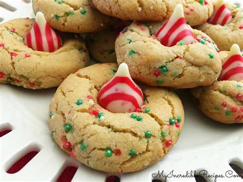 Recipe for sugarless christmas prune cake: Peanut Butter Christmas Cookies!