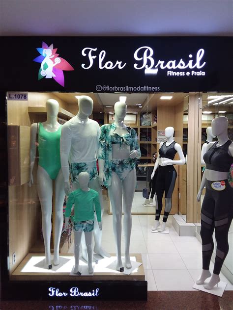 Flor Brasil Moda Fitness E Praia Lojas Mega Moda