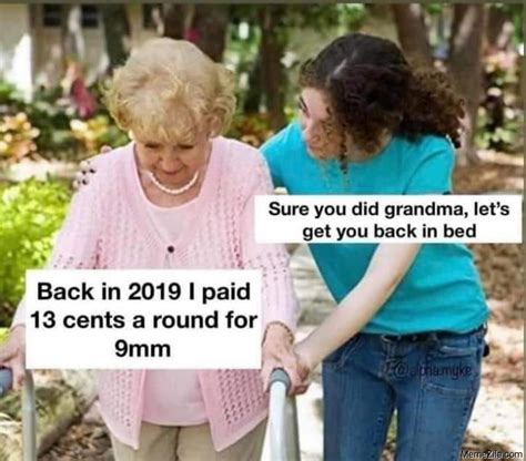 Grandma Meme Template