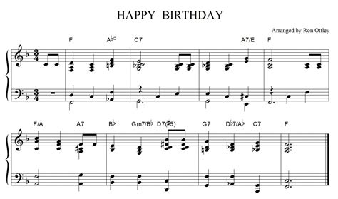 36 Easy Happy Birthday Piano Chords Kentooz Site