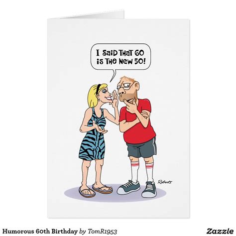 Funny 60th Birthday Card For Men Zazzle 60th Birthday Cards