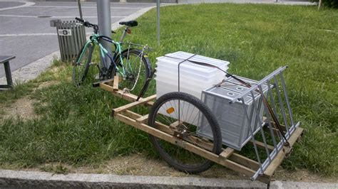 The Diy Bicycle Blog Using My Homemade Bike Trailer For Moving Across