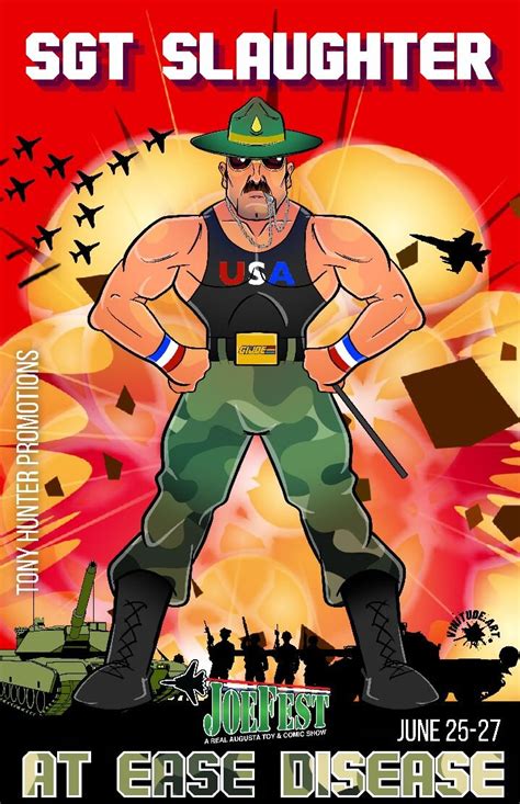 Sgt Slaughter — Joefest A Real Augusta Toy And Comic Show
