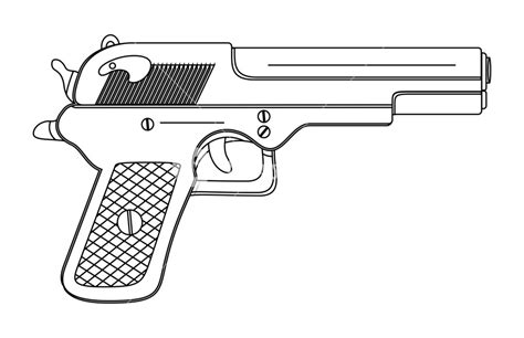 Gun Drawing Royalty Free Stock Image Storyblocks