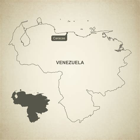 Gratis Vector Kaart Van Venezuela 226327 Vectorkunst Bij Vecteezy