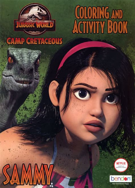Jurassic World Camp Cretaceous Sammy Coloring Books At Retro
