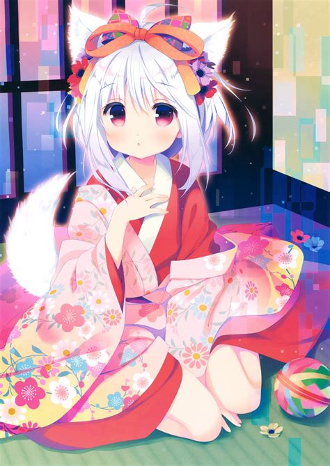 White Hair Anime Anime Girls Underwear 1585x2111 Wallpaper Wallhaven Cc