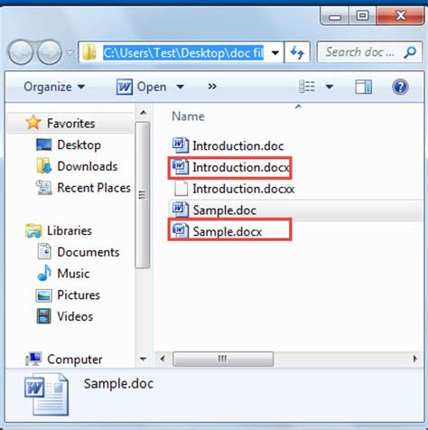 Doc vs docx doc and docx are file formats that are used in microsoft's word application; 3 Quick Ways to Batch Convert Word DOC to DOCX Files and ...