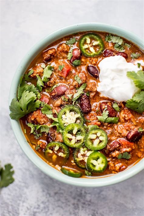 The Best Healthy Turkey Chili Recipe Crock Pot Best Recipes Ideas And