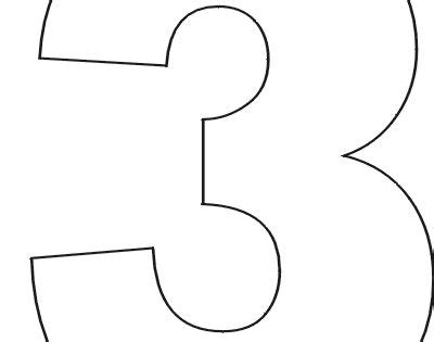 Check spelling or type a new query. Free Printable Number Stencils 3 | baking and such ...