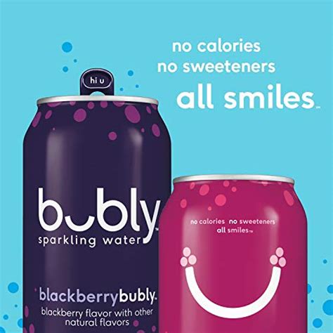 Bubly Sparkling Water 8 Flavor Variety Pack 18 Pack