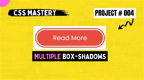 Css Multiple Box Shadows Css Mastery Coder Champ Youtube