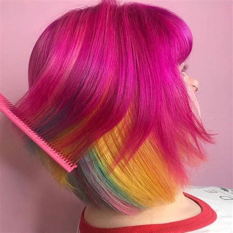 Pink And Rainbow Pastel Hair Innoluxe