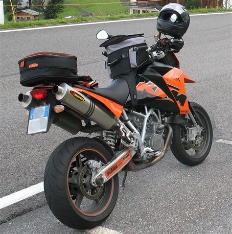 But there isn't enough tinfoil in the universe to shield the mental energy this bike provokes. KTM 950 Supermoto