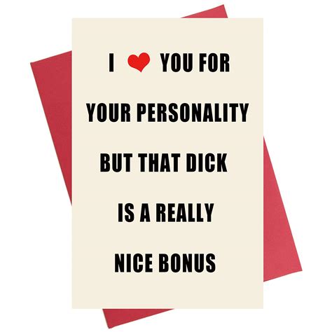 Buy Naughty Anniversary Card Rude Funny Birthday Card For Boyfriend