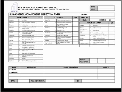 Quality Control Form Template Best Of Quality Control Check Sheet