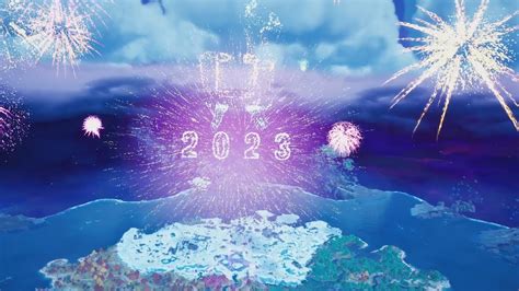 Fortnite New Years In Game Live Event Showcase 2023 Celebration