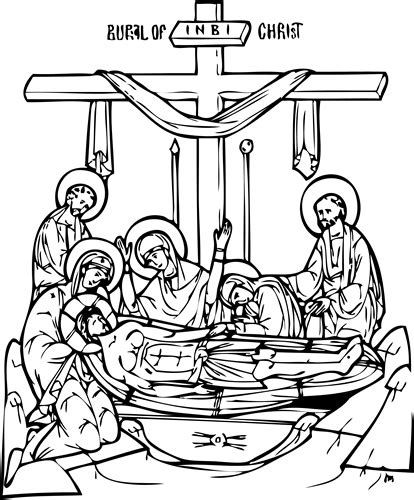 Coloring pages — exaltation of the cross — saint kosmas orthodox education. Orthodox clipart - Clipground