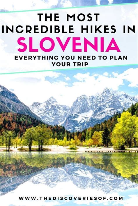 Slovenia Is A Lesser Discovered Travel Destination In Europe With World
