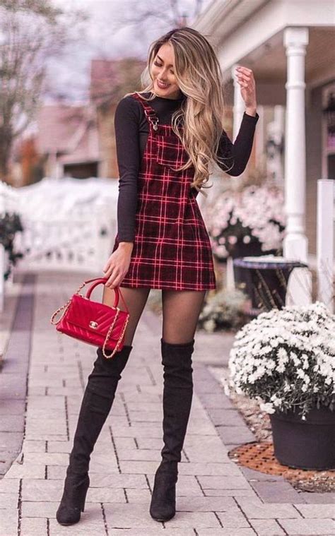 How To Wear Dress And Over The Knee Boots My Favorite Street Looks 2023