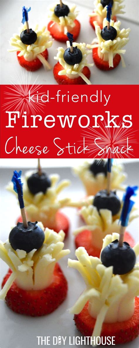 Food and wine presents a new network of food pros delivering the most cookable recipes and delicious ideas online. Fourth of July Fireworks Cheese Stick Snack | Fun fruit ...
