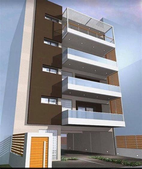 4 Floor Building House Nikos Theodorou