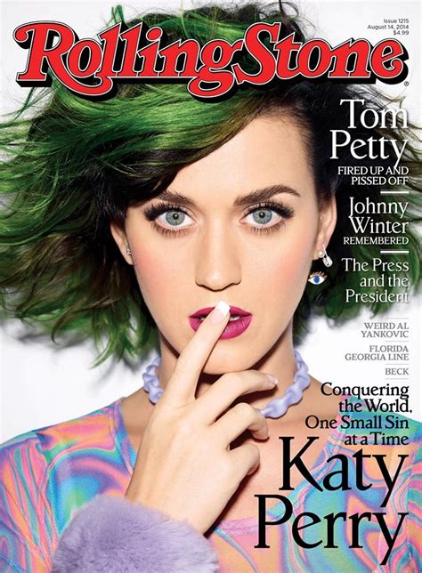 Cover Girl Katy Perry For Rolling Stone Magazine Tom Lorenzo